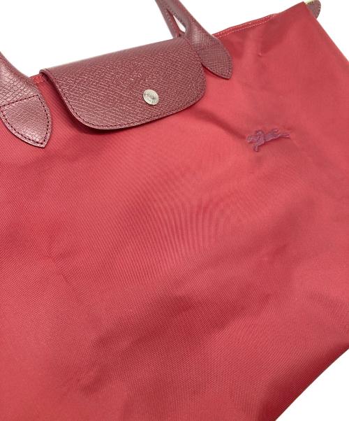 LONGCHAMP（ロンシャン）LONGCHAMP (ロンシャン) ル プリアージュ L トートバッグ レッド サイズ:サイズ詳細参照の古着・服飾アイテム