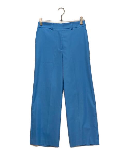 BALLSEY（ボールジィ）BALLSEY (ボールジィ) ライトスラブグログラン セミワイドパンツ ブルー サイズ:36の古着・服飾アイテム