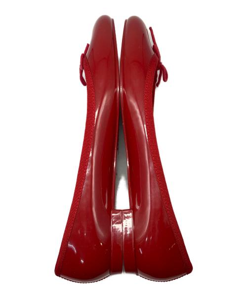 repetto（レペット）Repetto (レペット) エナメルフラットパンプス レッド サイズ:37の古着・服飾アイテム