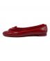 Repetto (レペット) エナメルフラットパンプス レッド サイズ:37：6000円