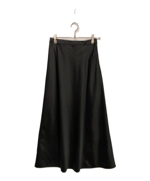 Demi-Luxe Beams（デミルクス ビームス）Demi-Luxe Beams (デミルクス ビームス) グロス イージー スカート ブラック サイズ:36 未使用品の古着・服飾アイテム