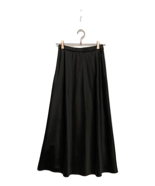 Demi-Luxe Beams（デミルクス ビームス）Demi-Luxe Beams (デミルクス ビームス) グロス イージー スカート ブラック サイズ:36 未使用品の古着・服飾アイテム