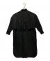 BEARDSLEY (ビアズリー) 後ろ フリル シャツ ワンピース ブラック サイズ:F：12000円
