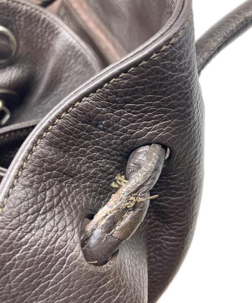 FURLA（フルラ）FURLA (フルラ) レザーエディターズバッグ ダークブラウン サイズ:サイズ詳細参照の古着・服飾アイテム
