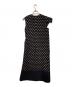 tricot COMME des GARCONS (トリココムデギャルソン) ドット柄ノースリーブワンピース ネイビー サイズ:FREE：10000円