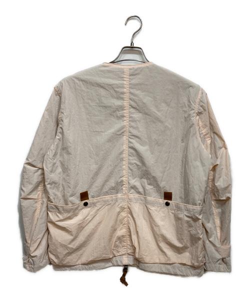 dip（ディップ）dip (ディップ) ナイロンVネックジャケット ピンク サイズ:Sの古着・服飾アイテム