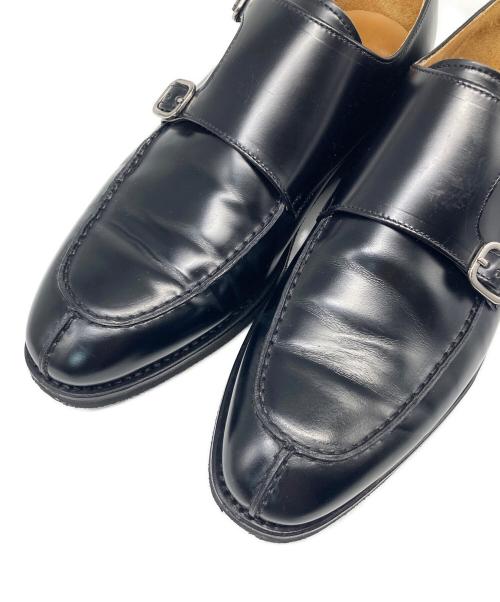 berwick（バーウィック）berwick (バーウィック) ダブルモンクストラップシューズ ブラック サイズ:6の古着・服飾アイテム