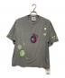 SNIDEL HOME（スナイデルホーム）の古着「くちぱっち Tシャツ」｜グレー