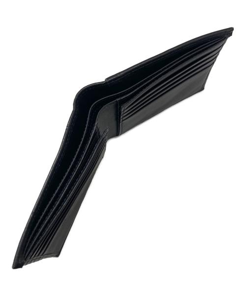 USED（ユーズド）USED (ユーズド) ラムレザー2つ折り財布 ブラック サイズ:サイズ詳細参照の古着・服飾アイテム