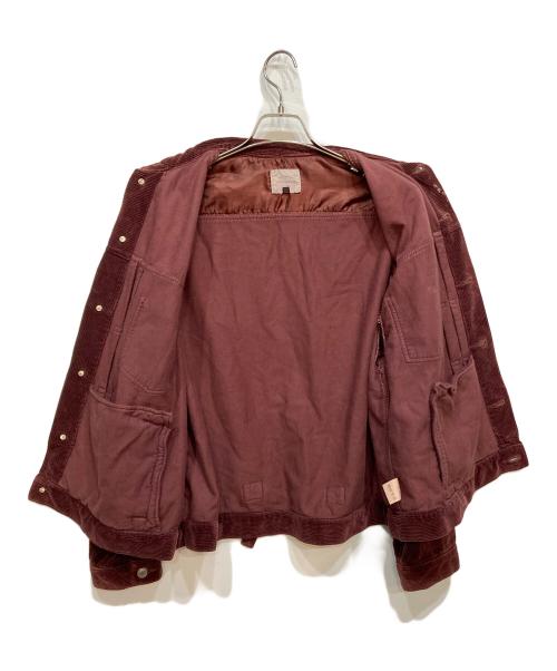 VICTIM（ヴィクティム）VICTIM (ヴィクティム) コーデュロイジャケット バーガンディー サイズ:Mの古着・服飾アイテム