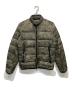 DIESEL（ディーゼル）の古着「ライダース型ダウンジャケット」｜グリーン