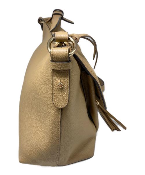 SEE BY CHLOE（シーバイクロエ）SEE BY CHLOE (シーバイクロエ) Joan 2way Leather shoulderBag ベージュの古着・服飾アイテム
