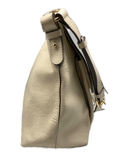 SEE BY CHLOE（シーバイクロエ）SEE BY CHLOE (シーバイクロエ) Joan2way Leather shoulderBag アイボリーの古着・服飾アイテム