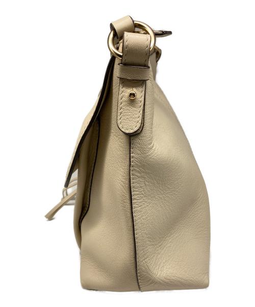 SEE BY CHLOE（シーバイクロエ）SEE BY CHLOE (シーバイクロエ) Joan2way Leather shoulderBag アイボリーの古着・服飾アイテム