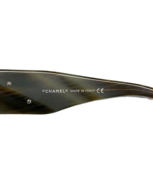 CHANEL（シャネル）CHANEL (シャネル) カメリアサングラス ブラウンの古着・服飾アイテム