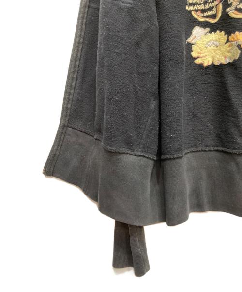 YAMANE（ヤマネ）YAMANE (ヤマネ) ジップパーカー ブラック サイズ:44の古着・服飾アイテム