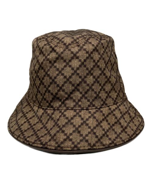 GUCCI（グッチ）GUCCI (グッチ) バケットハット ブラウンの古着・服飾アイテム