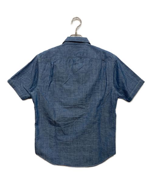 RRL（ダブルアールエル）RRL (ダブルアールエル) Fenton S/S Camp Shirt フェントン ショートスリーブ キャンプ シャツ インディゴ サイズ:170の古着・服飾アイテム