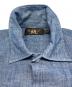 中古・古着 RRL (ダブルアールエル) Fenton S/S Camp Shirt フェントン ショートスリーブ キャンプ シャツ インディゴ サイズ:170：12000円