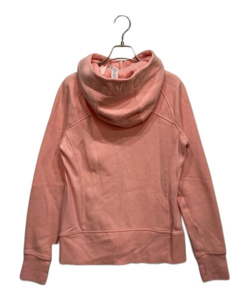 LULULEMON（ルルレモン）LULULEMON (ルルレモン) Scuba Full-Zip Hoodie スキューバ フルジップ フーディ ピンク サイズ:170 未使用品の古着・服飾アイテム