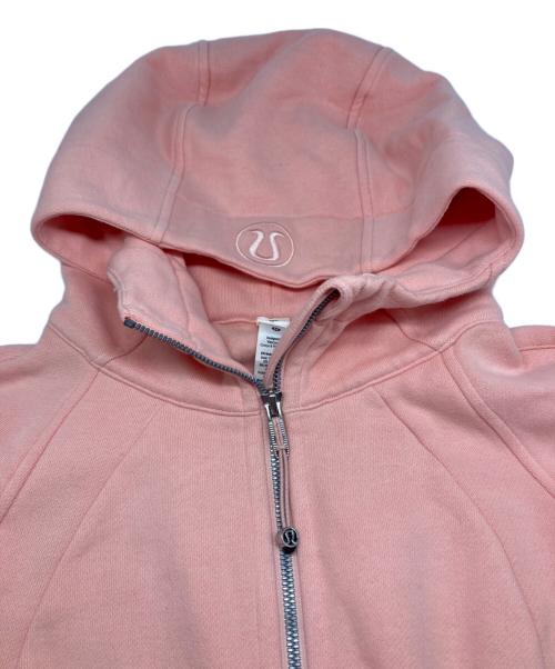LULULEMON（ルルレモン）LULULEMON (ルルレモン) Scuba Full-Zip Hoodie スキューバ フルジップ フーディ ピンク サイズ:170 未使用品の古着・服飾アイテム