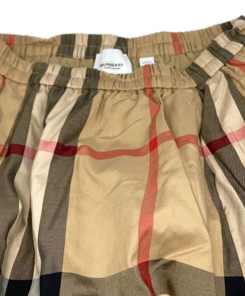 BURBERRY LONDON（バーバリーロンドン）BURBERRY LONDON (バーバリーロンドン) ヴィンテージ チェック プリーツ スカート ブラウン サイズ:164（実寸参照）の古着・服飾アイテム