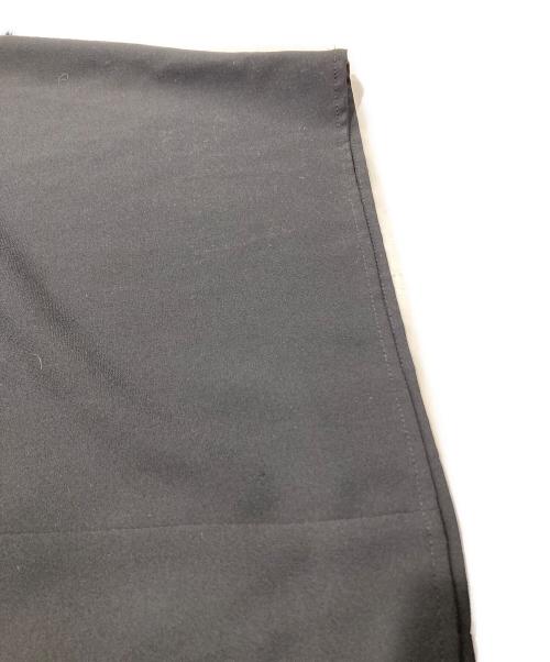 ENFOLD（エンフォルド）ENFOLD (エンフォルド) PE ライト ジョーゼット コクーン ワンピース ブラック サイズ:38の古着・服飾アイテム
