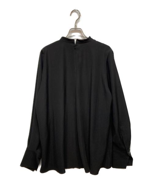 ENFOLD（エンフォルド）ENFOLD (エンフォルド) ミリオーネ プリーツ PULLOVER ブラック サイズ:38の古着・服飾アイテム
