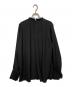 ENFOLD (エンフォルド) ミリオーネ プリーツ PULLOVER ブラック サイズ:38：10000円