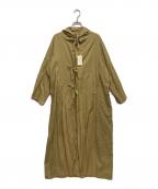 archiアーキ）の古着「Rumex hood long shirt」｜ベージュ