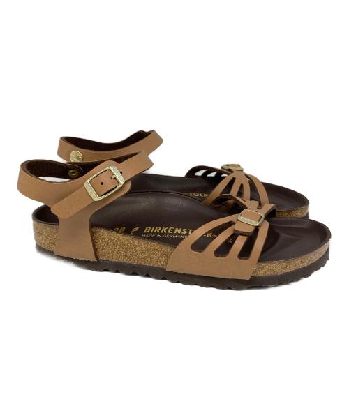 BIRKENSTOCK（ビルケンシュトック）BIRKENSTOCK (ビルケンシュトック) サンダル ブラウン サイズ:24の古着・服飾アイテム