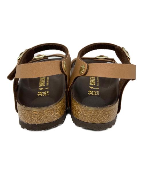 BIRKENSTOCK（ビルケンシュトック）BIRKENSTOCK (ビルケンシュトック) サンダル ブラウン サイズ:24の古着・服飾アイテム