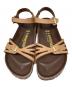 中古・古着 BIRKENSTOCK (ビルケンシュトック) サンダル ブラウン サイズ:24：5000円