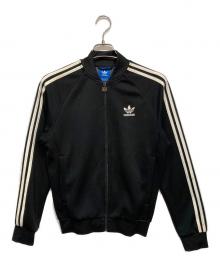 adidas（アディダス）の古着「トラックジャケット」｜ブラック