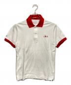 LACOSTEラコステ）の古着「カスタム ポロシャツ」｜レッド×ホワイト