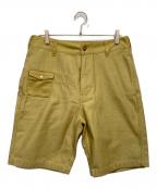 NIGEL CABOURNナイジェルケーボン）の古着「WW2 SHORT HB 第二次世界大戦モデル ヘリンボーン ショートパンツ」｜オリーブ