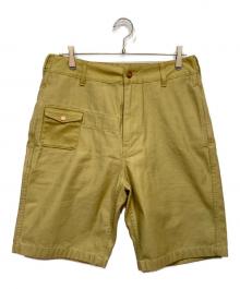 NIGEL CABOURN（ナイジェルケーボン）の古着「WW2 SHORT HB 第二次世界大戦モデル ヘリンボーン ショートパンツ」｜オリーブ