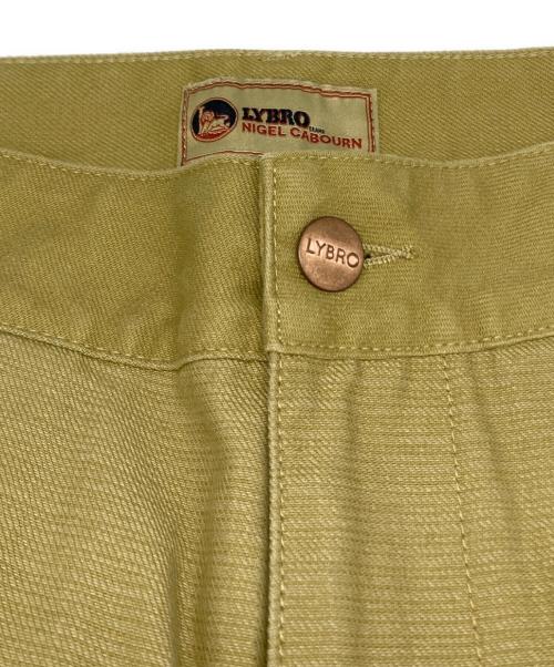 NIGEL CABOURN（ナイジェルケーボン）NIGEL CABOURN (ナイジェルケーボン) WW2 SHORT HB 第二次世界大戦モデル ヘリンボーン ショートパンツ オリーブ サイズ:32の古着・服飾アイテム