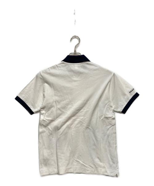 LACOSTE（ラコステ）LACOSTE (ラコステ) カスタム ポロシャツ ネイビー×ホワイト サイズ:XSの古着・服飾アイテム