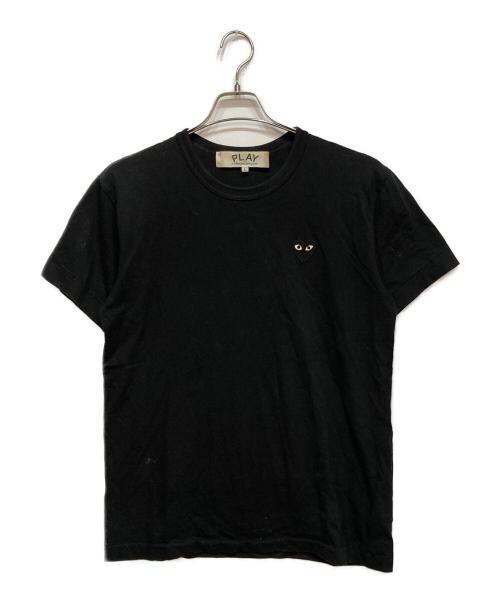 PLAY COMME des GARCONS（プレイコムデギャルソン）PLAY COMME des GARCONS (プレイコムデギャルソン) T-Shirt With Black Emblem ブラック サイズ:Lの古着・服飾アイテム