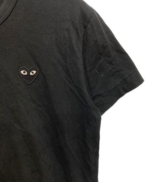 PLAY COMME des GARCONS（プレイコムデギャルソン）PLAY COMME des GARCONS (プレイコムデギャルソン) T-Shirt With Black Emblem ブラック サイズ:Lの古着・服飾アイテム