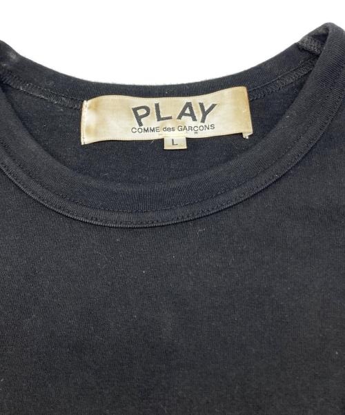 PLAY COMME des GARCONS（プレイコムデギャルソン）PLAY COMME des GARCONS (プレイコムデギャルソン) T-Shirt With Black Emblem ブラック サイズ:Lの古着・服飾アイテム
