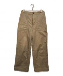MHL（エムエイチエル）の古着「WASHED CHINO COTTON」｜ブラウン
