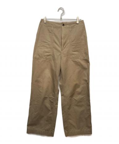 中古・古着通販】MHL (エムエイチエル) WASHED CHINO COTTON ブラウン