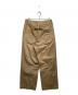 MHL (エムエイチエル) WASHED CHINO COTTON ブラウン サイズ:3：5000円