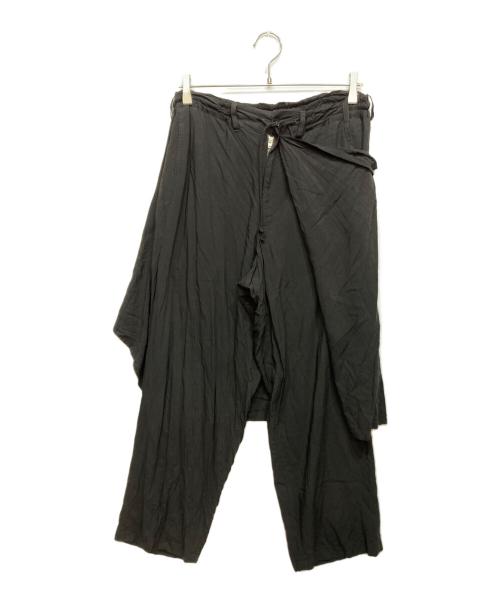 GROUND Y（グラウンドワイ）GROUND Y (グラウンドワイ) スカートパンツ ブラック サイズ:3の古着・服飾アイテム