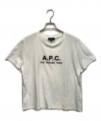 A.P.C.アーペーセー）の古着「ロゴT シャツ」｜ホワイト