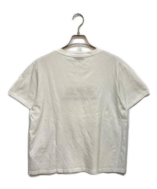A.P.C.（アーペーセー）A.P.C. (アーペーセー) ロゴT シャツ ホワイト サイズ:Mの古着・服飾アイテム