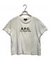 A.P.C.（アーペーセー）の古着「ロゴT シャツ」｜ホワイト