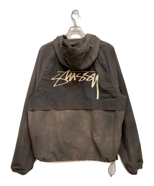 stussy（ステューシー）stussy (ステューシー) BEACH SHELL WAVE DYE グレー サイズ:XLの古着・服飾アイテム
